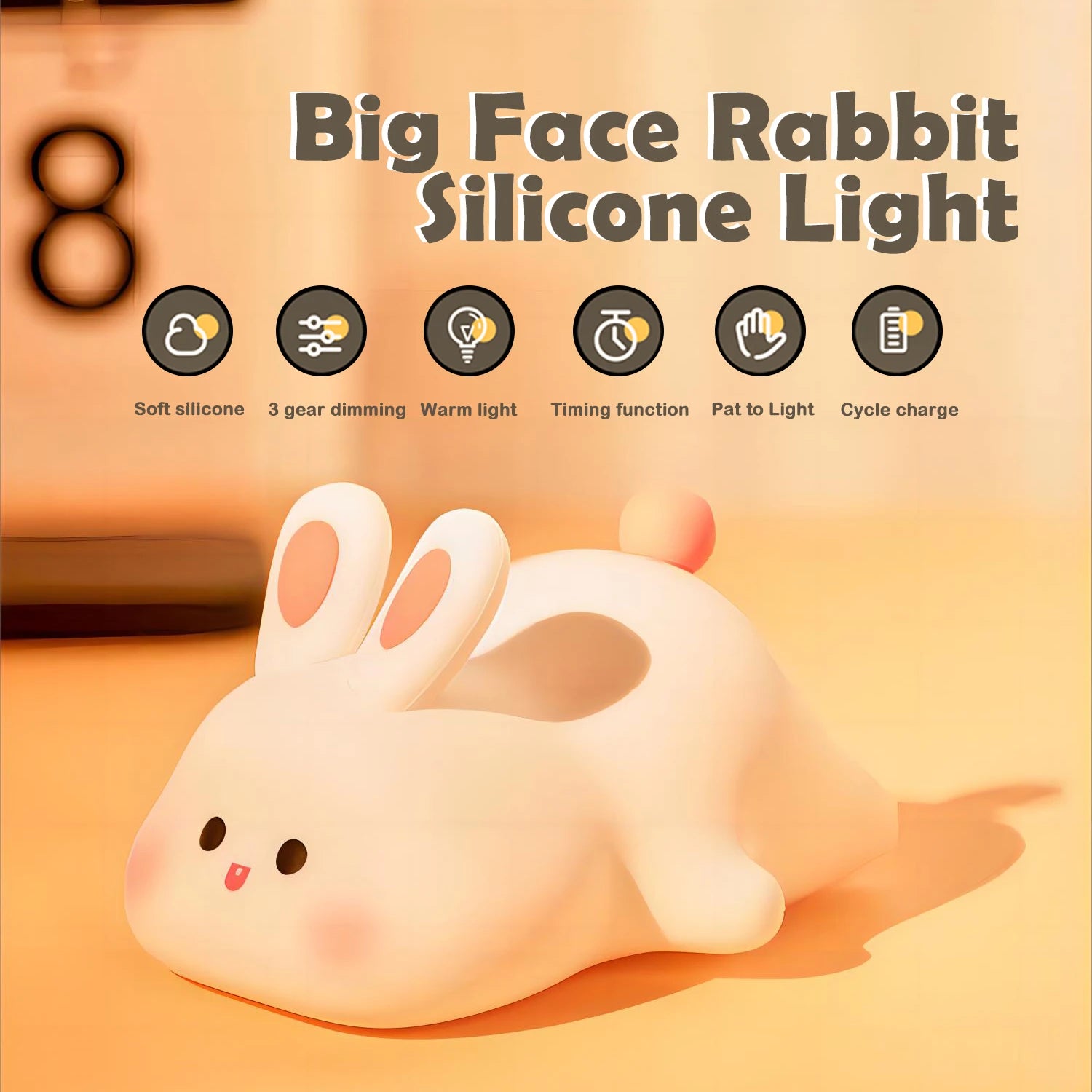 GlowBunny: The Magical Rabbit Lamp